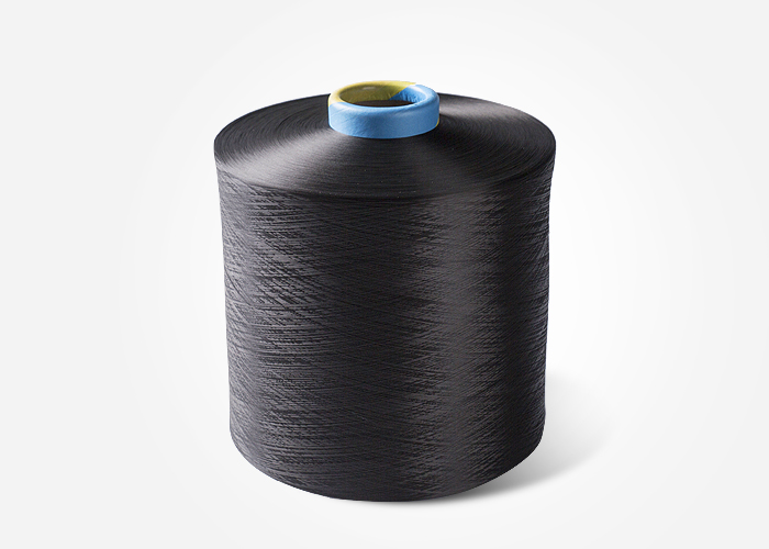 Dope Dyed Black DTY Yarn